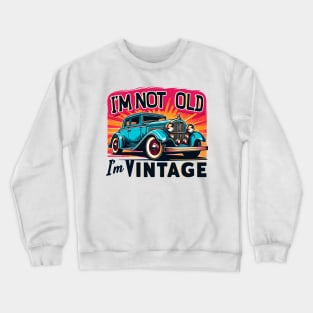 Vintage Car Crewneck Sweatshirt